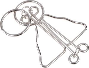 Jokomisiada 4 Puzzle zakręcona metalowa łamigłówka ZA1132 4
