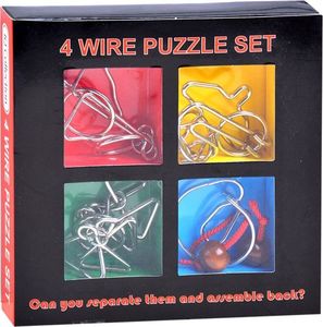 Jokomisiada 4 Puzzle zakręcona metalowa łamigłówka ZA1132 8