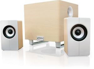Głośniki komputerowe Typhoon WoodSub 2.1 (TM029) 12
