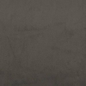 vidaXL Fotel z podnóżkiem, ciemnoszary, obity aksamitem 2