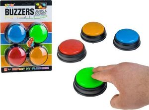 Jokomisiada BUZZERS Kolorowe dźwiękowe przyciski (ZA2320) 1