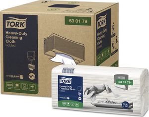 Tork Tork 530179 - Czyściwo włókninowe w odcinkach, wielorazowe, białe - 105 sztuk 2