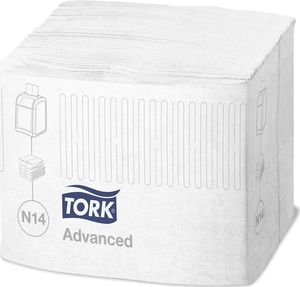 Tork Xpressnap Fit - Serwetki dyspenserowe, N14, 2-warstwy, advanced - Białe 3