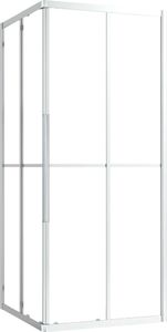 vidaXL Kabina prysznicowa, ESG, 80x80x180 cm 2