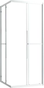 vidaXL Kabina prysznicowa, ESG, 80x80x180 cm 5