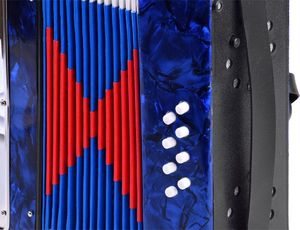 Jokomisiada Duży muzyczny akordeon dla dzieci harmonia IN0148 6