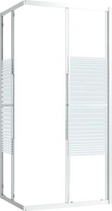 vidaXL Kabina prysznicowa, ESG, 90x70x180 cm 5