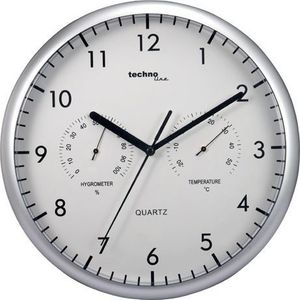 Techno line Zegar ścienny kwarcowy TECHNOLINE WT650 srebrny 26 cm 1