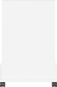 vidaXL Szafka na kółkach, biała, 60x45x60 cm, płyta wiórowa 6