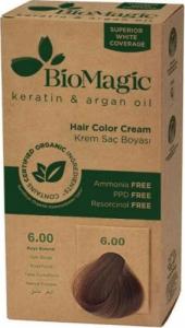 BIOMAGIC FARBA DO WŁOSÓW CIEMNY BLOND (6.00) 250 g - BIOMAGIC 1