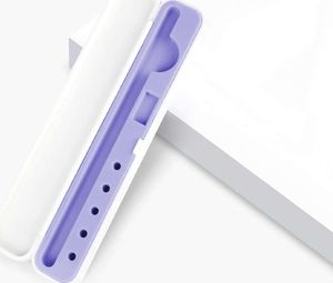 Alogy Etui do Apple Pencil Purple Biało-fioletowe 3