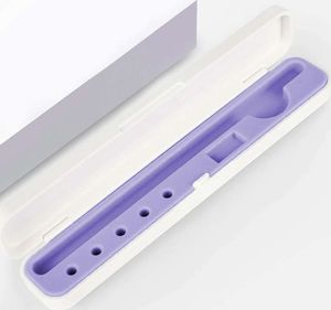Alogy Etui do Apple Pencil Purple Biało-fioletowe 4