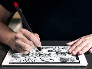 Alogy Etui ochronne Alogy pokrowiec obudowa na Apple Pencil 2 Czarny 3