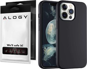 Alogy Etui ochronne do telefonu Alogy Thin Soft Case do iPhone 13 Pro czarne 1