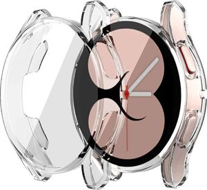 Alogy Etui silikonowe Alogy case do Samsung Galaxy Watch 4 44mm Przezroczyste 3