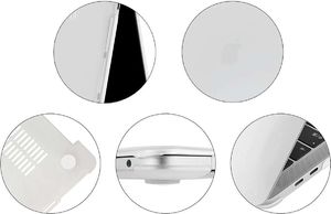 Alogy Etui Alogy Hard Case mat do Apple MacBook Pro 13 M1 2021 Biały 7