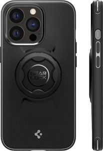 Spigen Etui Spigen Gearlock GCF142 bike mount do Apple iPhone 13 Pro Black + Uchwyt MF100 2