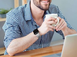 Alogy Sportowy pasek Alogy gumowy do Apple Watch 42/44/45mm Szary 4