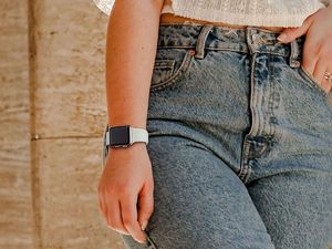 Alogy Sportowy pasek Alogy gumowy do Apple Watch 42/44/45mm Szary 6