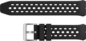 Alogy Gumowy Uniwersalny pasek sportowy Alogy soft band do smartwatcha 22mm Czarny 3