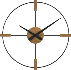 Vlaha Drewniany dębowy ręcznie wykonany zegar ścienny VLAHA VCT1052 50 cm 1