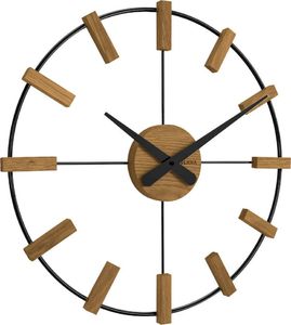 Vlaha Drewniany dębowy ręcznie wykonany zegar ścienny VLAHA VCT1062 50 cm 2