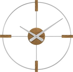 Vlaha Drewniany dębowy ręcznie wykonany zegar ścienny VLAHA VCT1051 50 cm 1