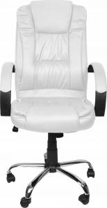 Krzesło biurowe Malatec Białe 2