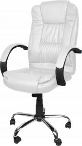 Krzesło biurowe Malatec Białe 3