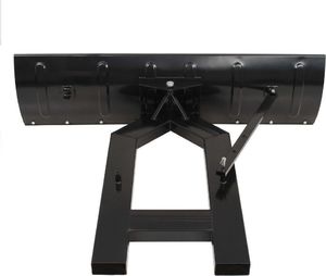 vidaXL Pług śnieżny do wózka widłowego, 150x38 cm, czarny 4