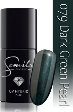 Semilac 079 Dark Green Pearl 7ml 1