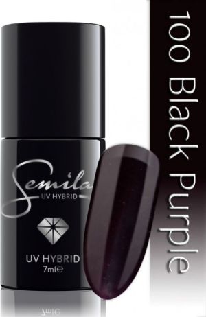 Semilac 100 Black Purple 7ml 1