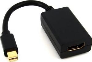 Adapter AV Equip DisplayPort Mini - HDMI czarny (133434) 1