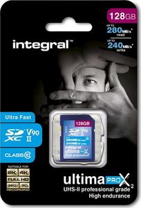 Karta Integral UltimaPro X2 SDXC 128 GB Class 10 UHS-II V90 2