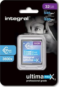 Karta Integral UltimaPro X2 CFast 32 GB  (INCFA32G-540/520) 2