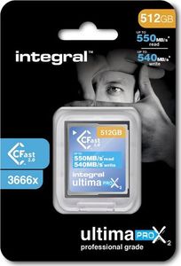 Karta Integral UltimaPro X2 CFast 512 GB 2