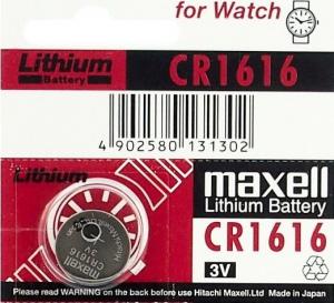 Maxell Bateria CR1616 55mAh 1 szt. 1
