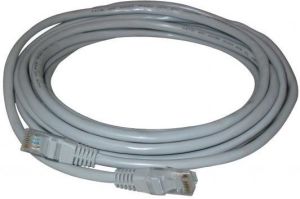 Logo Patchcord, UTP, Cat.5e, RJ45 M/5m, nieekranowany, szary 3