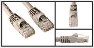 Logo Patchcord, UTP, Cat.5e, RJ45 M/1m, nieekranowany 2