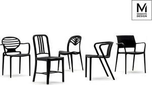 Modesto Design MODESTO krzesło VEGA czarne - polipropylen 8