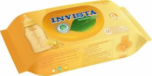 Invista Chusteczki nawilżane Biodegradowalne dla dzieci od pierwszych dni życia 60 szt. 1
