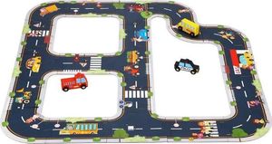 Tooky Toy Puzzle Autostrada Makieta + 3 Samochodziki! 1