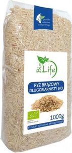 BIO LIFE Ryż brązowy długoziarnisty 1kg EKO Bio Life 1