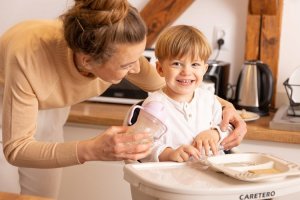 Caretero Krzesełko do karmienia Velmo 3w1 Grey (TERO-7586) 11