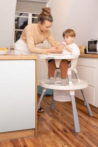 Caretero Krzesełko do karmienia Velmo 3w1 Grey (TERO-7586) 12