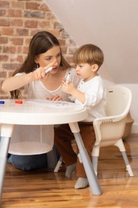 Caretero Krzesełko do karmienia Velmo 3w1 Grey (TERO-7586) 18