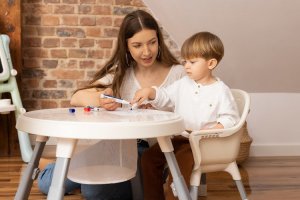 Caretero Krzesełko do karmienia Velmo 3w1 Grey (TERO-7586) 4