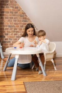 Caretero Krzesełko do karmienia Velmo 3w1 Grey (TERO-7586) 6