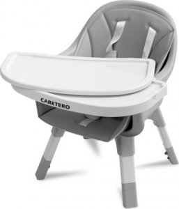 Caretero Krzesełko do karmienia Velmo 3w1 Grey (TERO-7586) 10