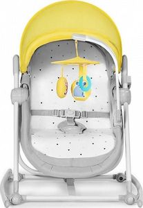 KinderKraft Leżaczek Huśtawki 5w1 Unimo Żółte 3